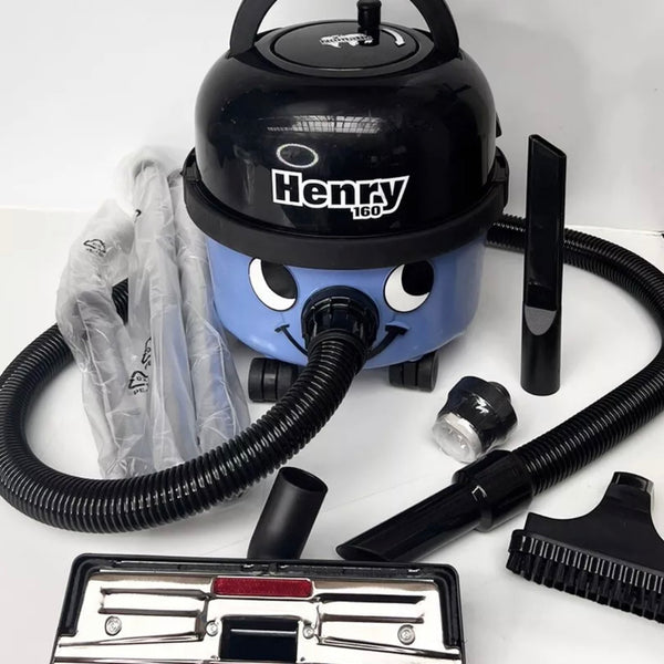 Henry Bagged Cylinder Single Speed Vacuum Cleaner - Blue