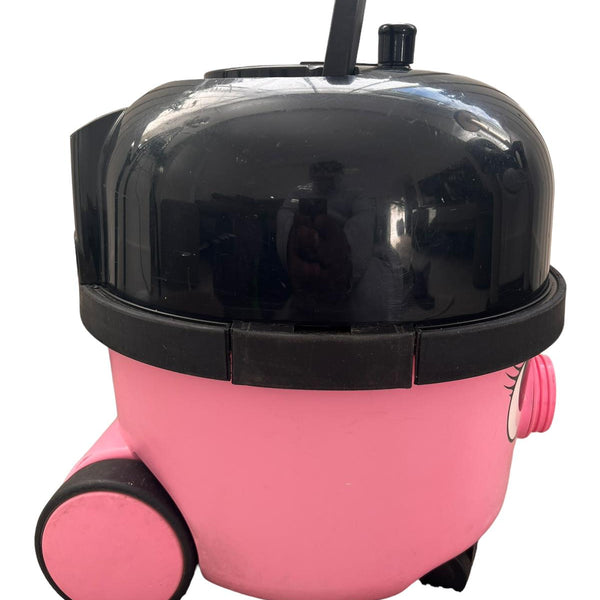 Numatic Hetty Bagged Cylinder Single Speed Vacuum Cleaner - Pink
