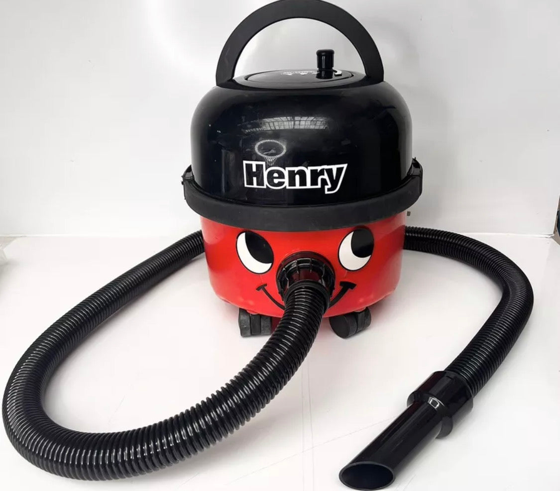 Henry Bagged Cylinder Single Speed Vacuum Cleaner - Red