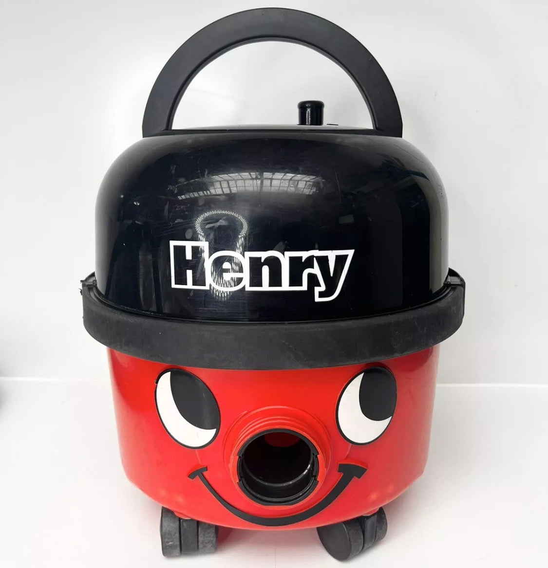 Henry Bagged Cylinder Single Speed Vacuum Cleaner - Red